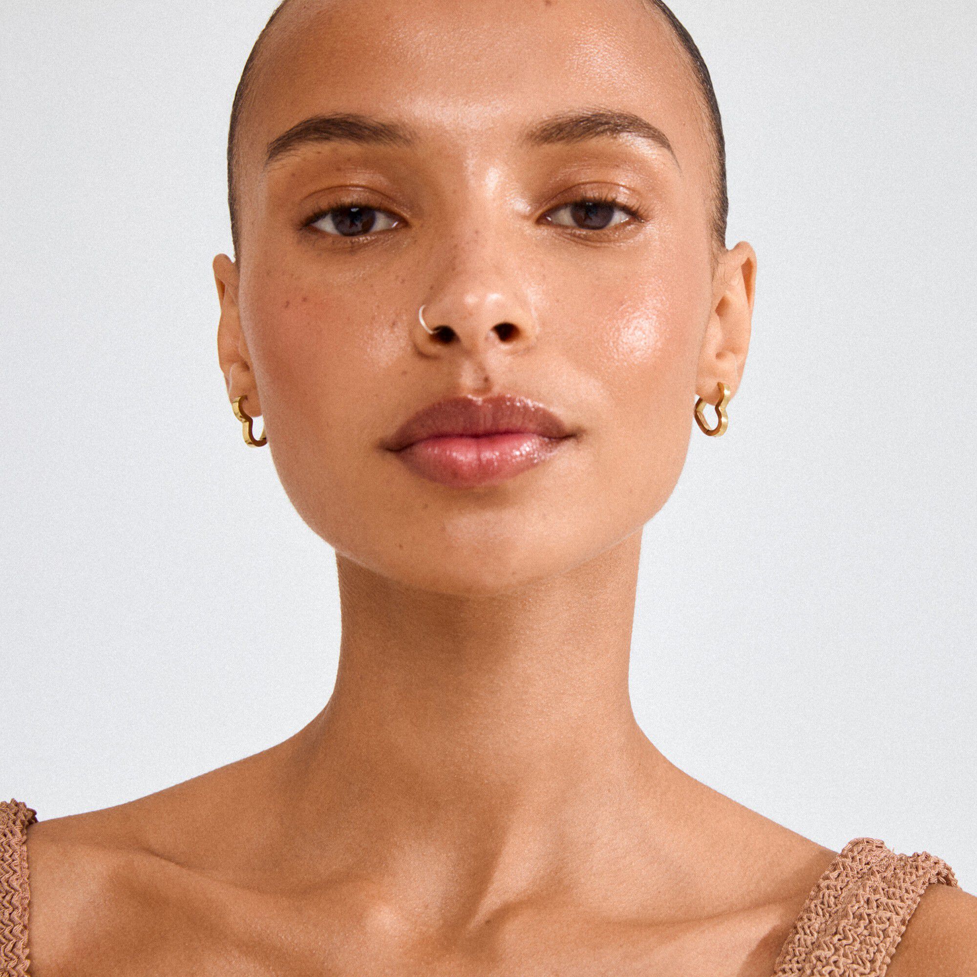 IVARIN earrings gold-plated