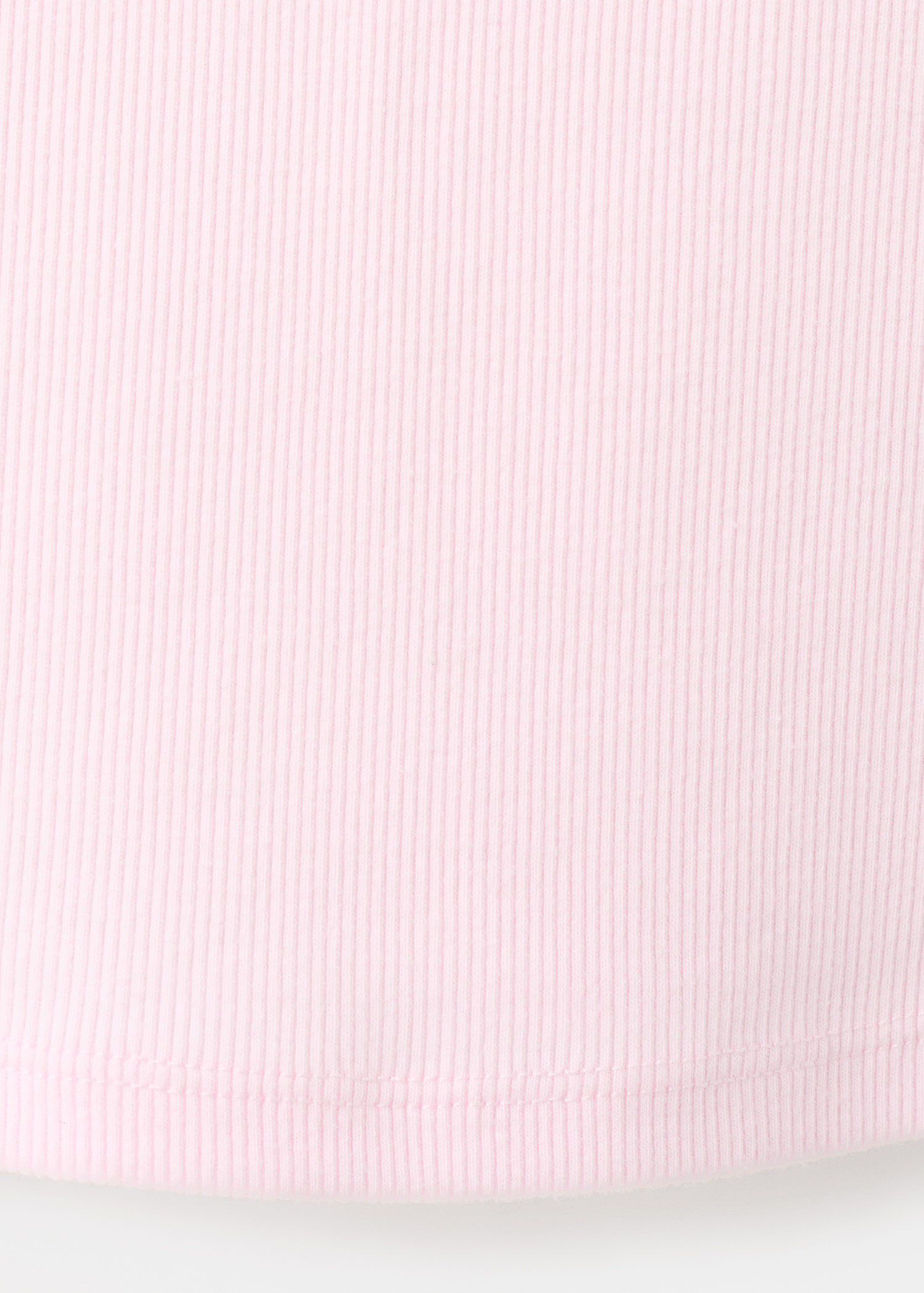 Pink embroidered cotton top