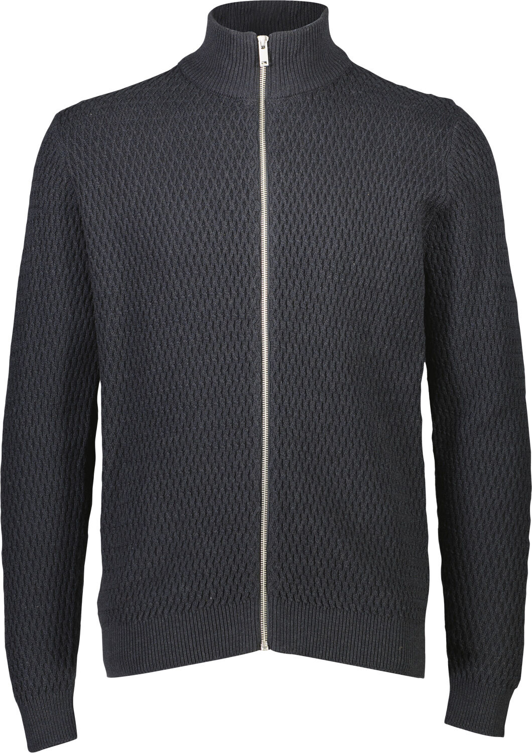 Zip through structure cardigan