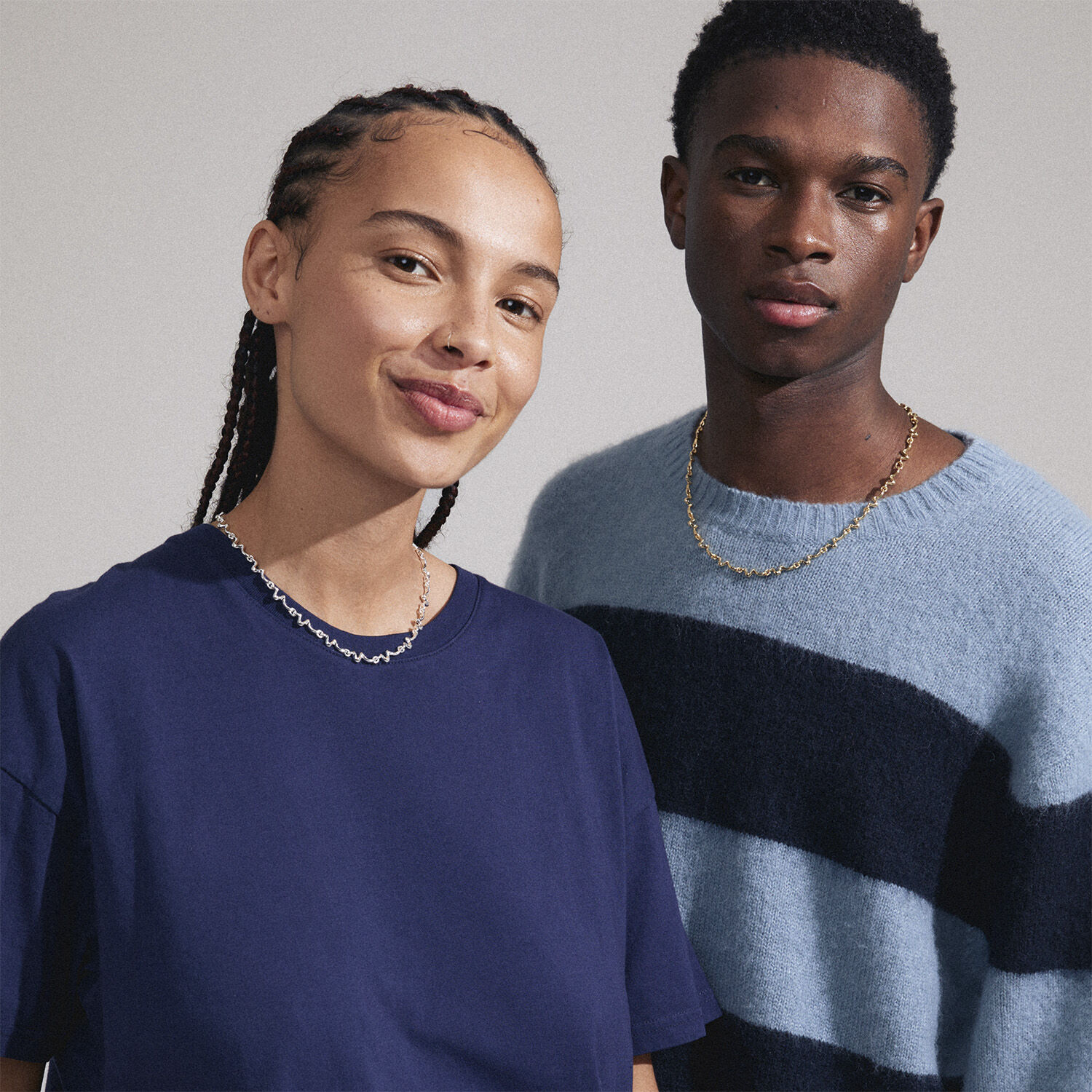 PENELOPE recycled necklace gold-plated