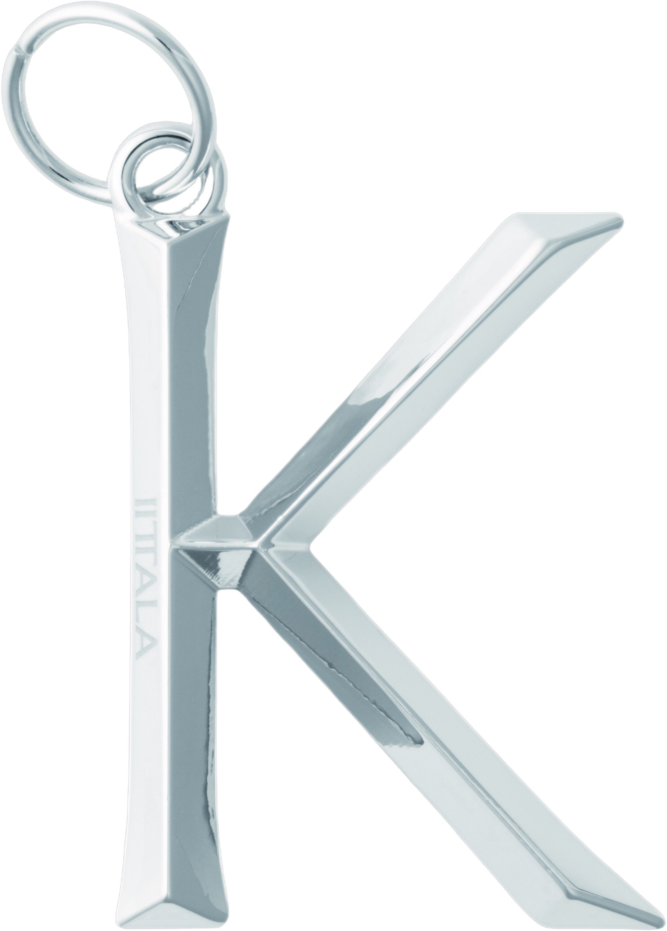 Iittala letter charm K 5cm metal