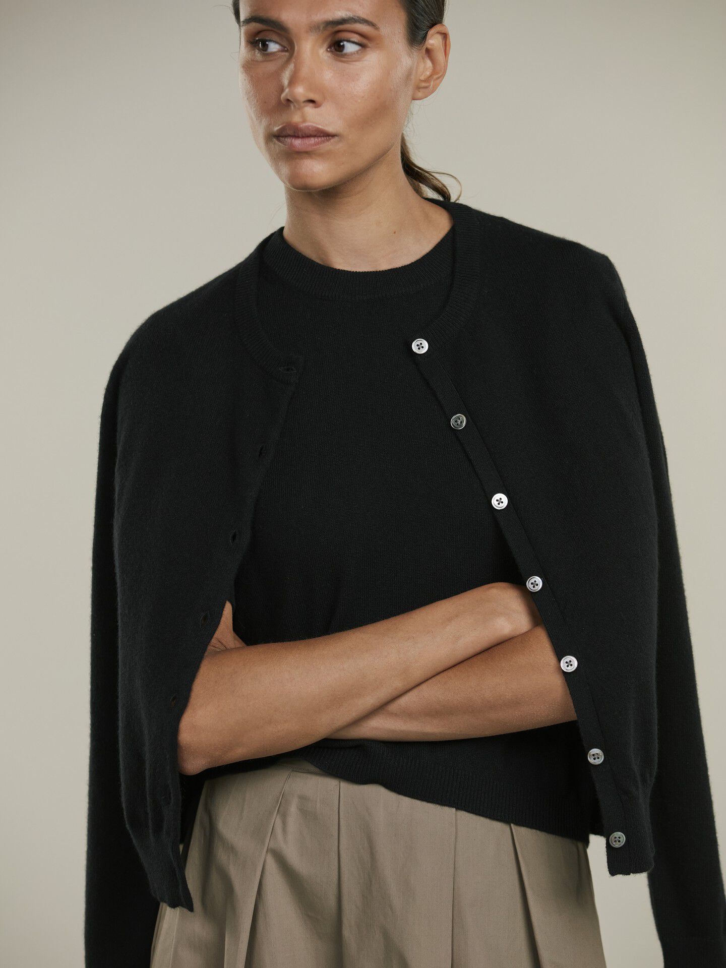 Judith Cardigan, Knit