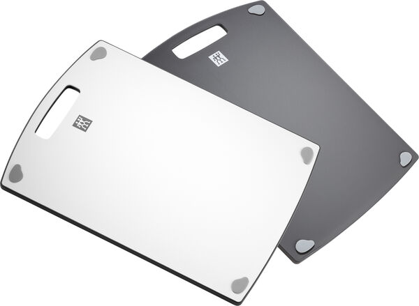 Skärbrädor 37x27 Vit-Graa Plast