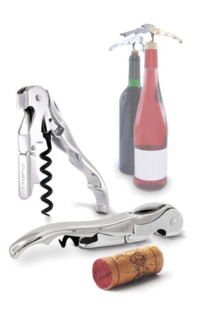 Vinåbner Pulltaps Classic silver m hylster