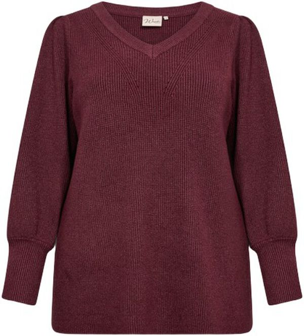 Curvy WA-NANINE 3 Bluse Rød