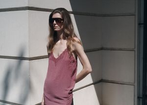 Asymmetric lace camisole top