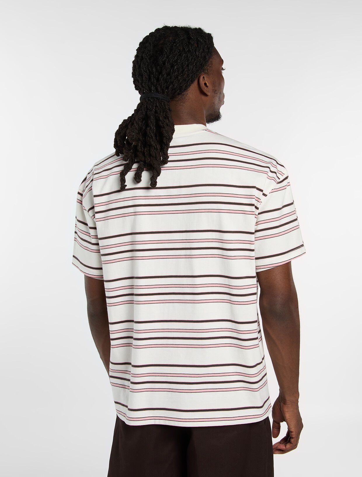 EAST LIBERTY STRIPE SS TEE EGRET