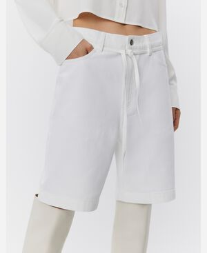 Elijah Shorts  Winter White Denim