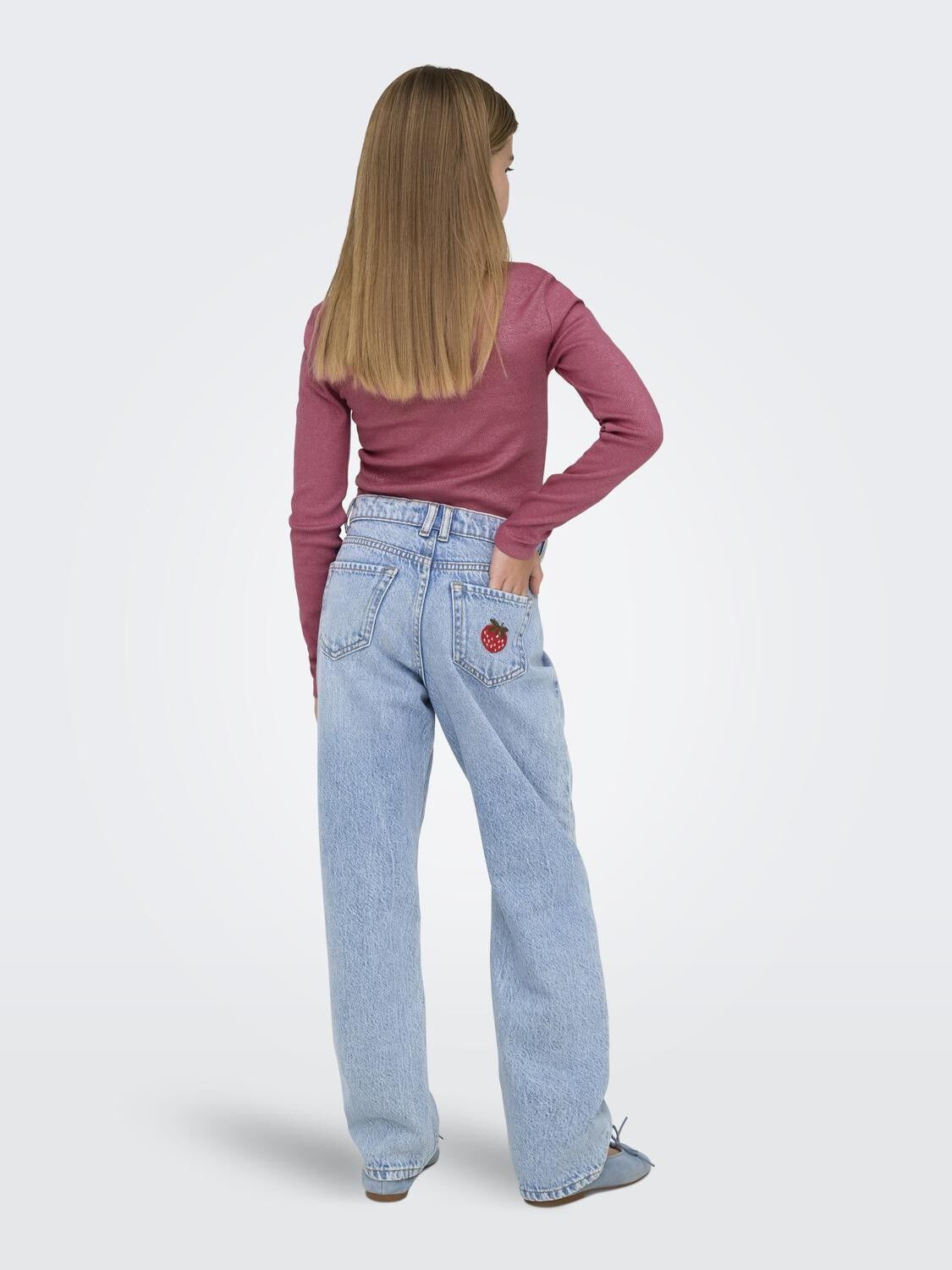 Kogdad Reg Straight Berry Dnm