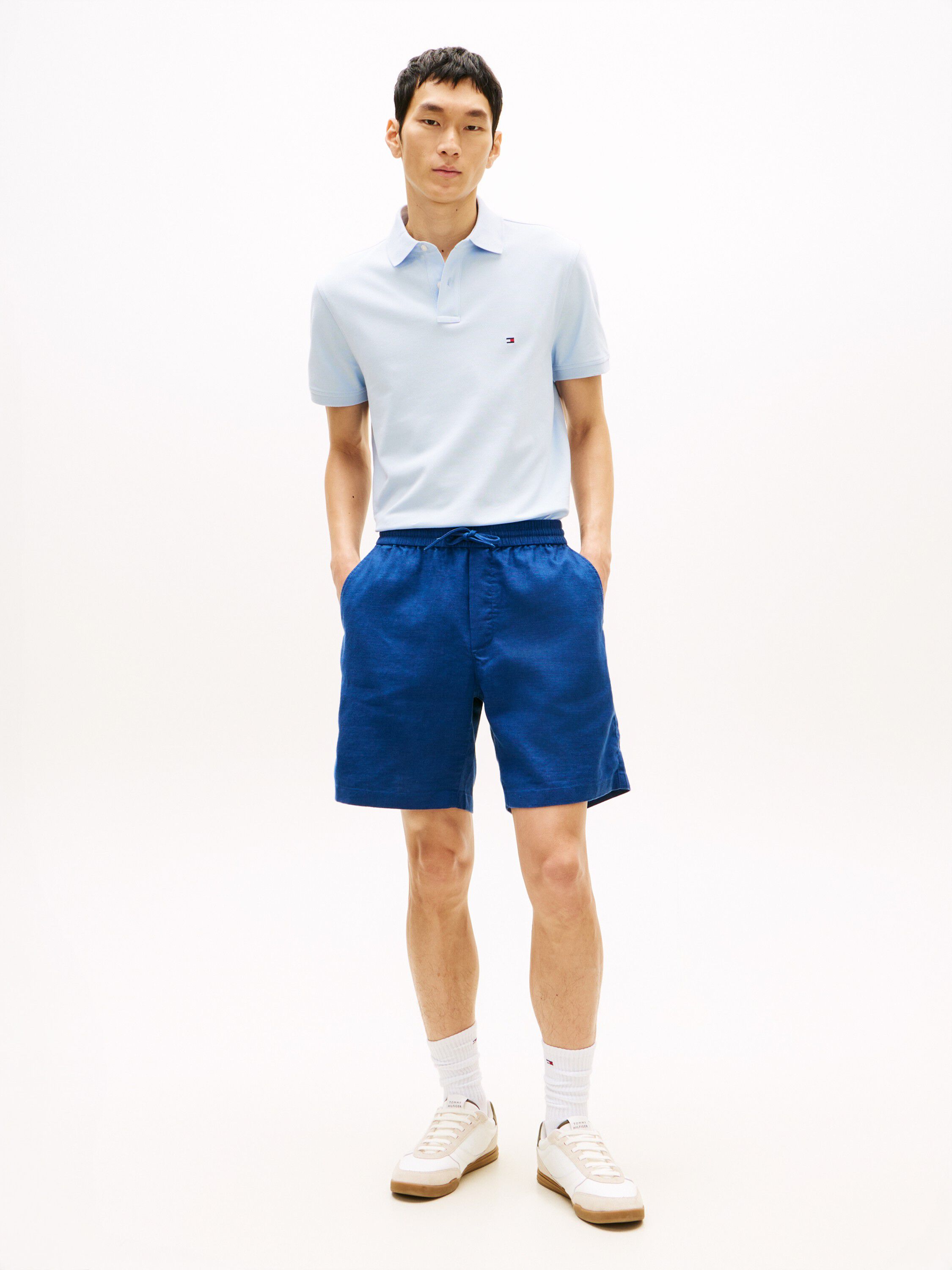 Dover Linen Blend 8" Inseam Chino Shorts
