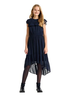 &Auml;rml&ouml;s kl&auml;nning i chiffong med vola