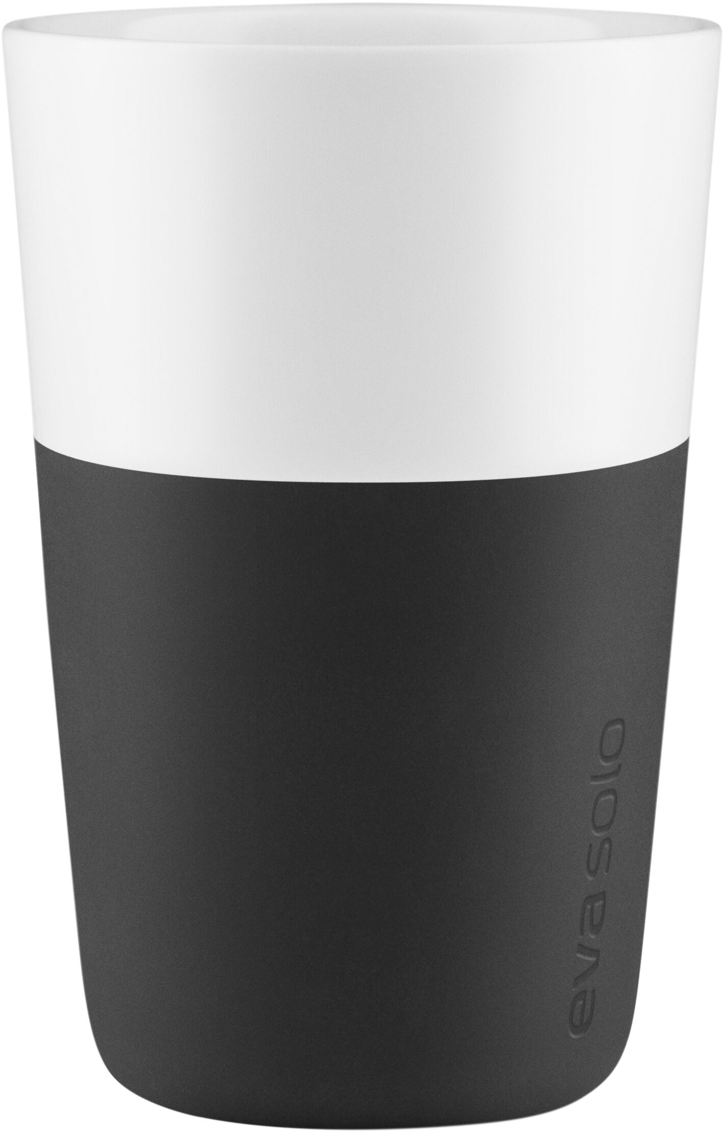 2 Cafe Latte-mugg svart