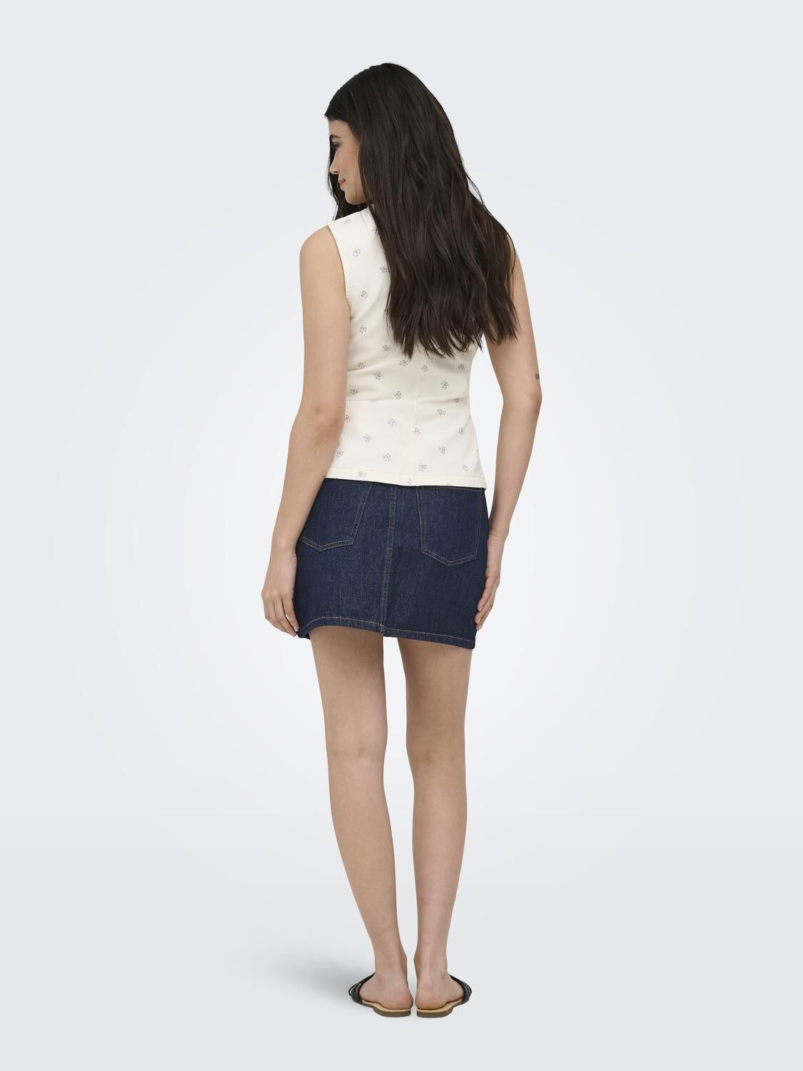 Onlstella Short Skirt Dnm Azg Noos