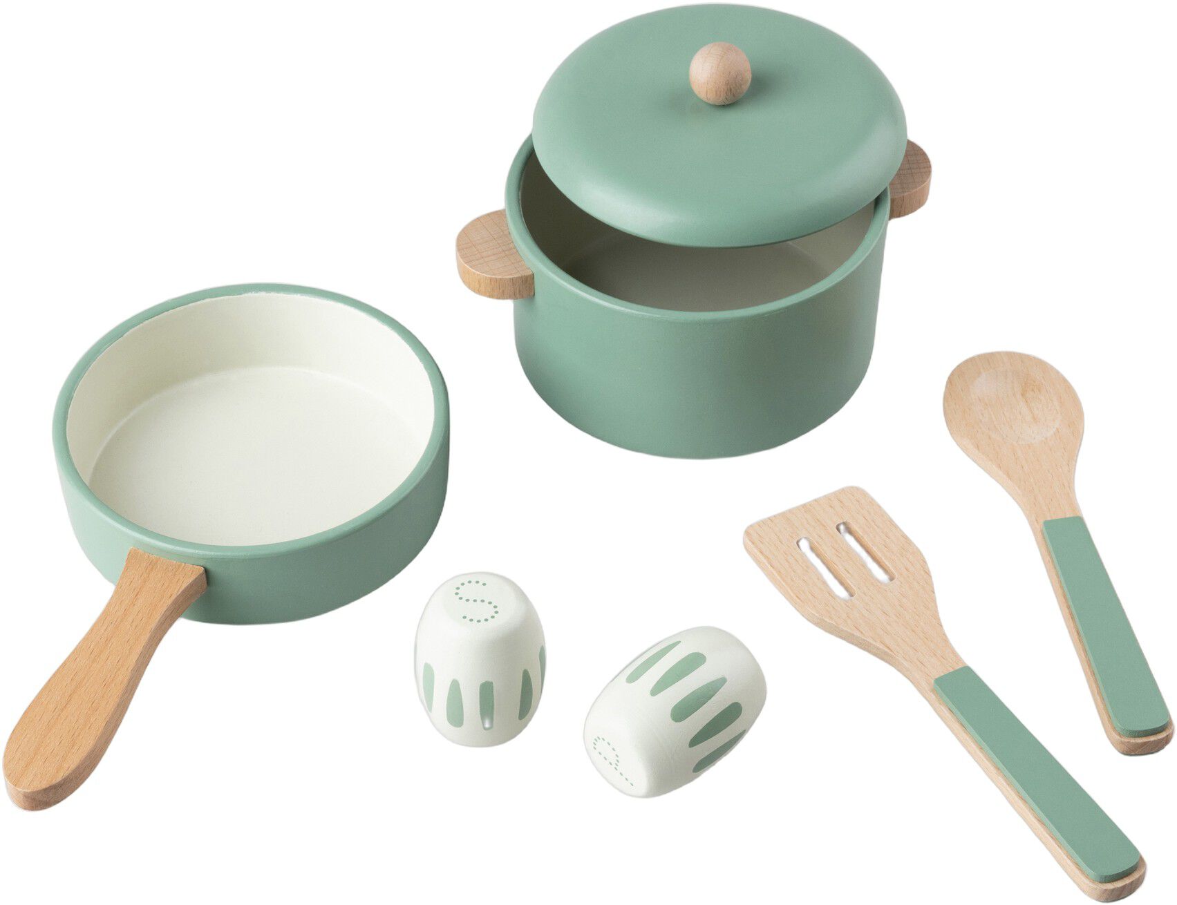 K&oslash;kkengryde og -pandes&aelig;t, tr&aelig;