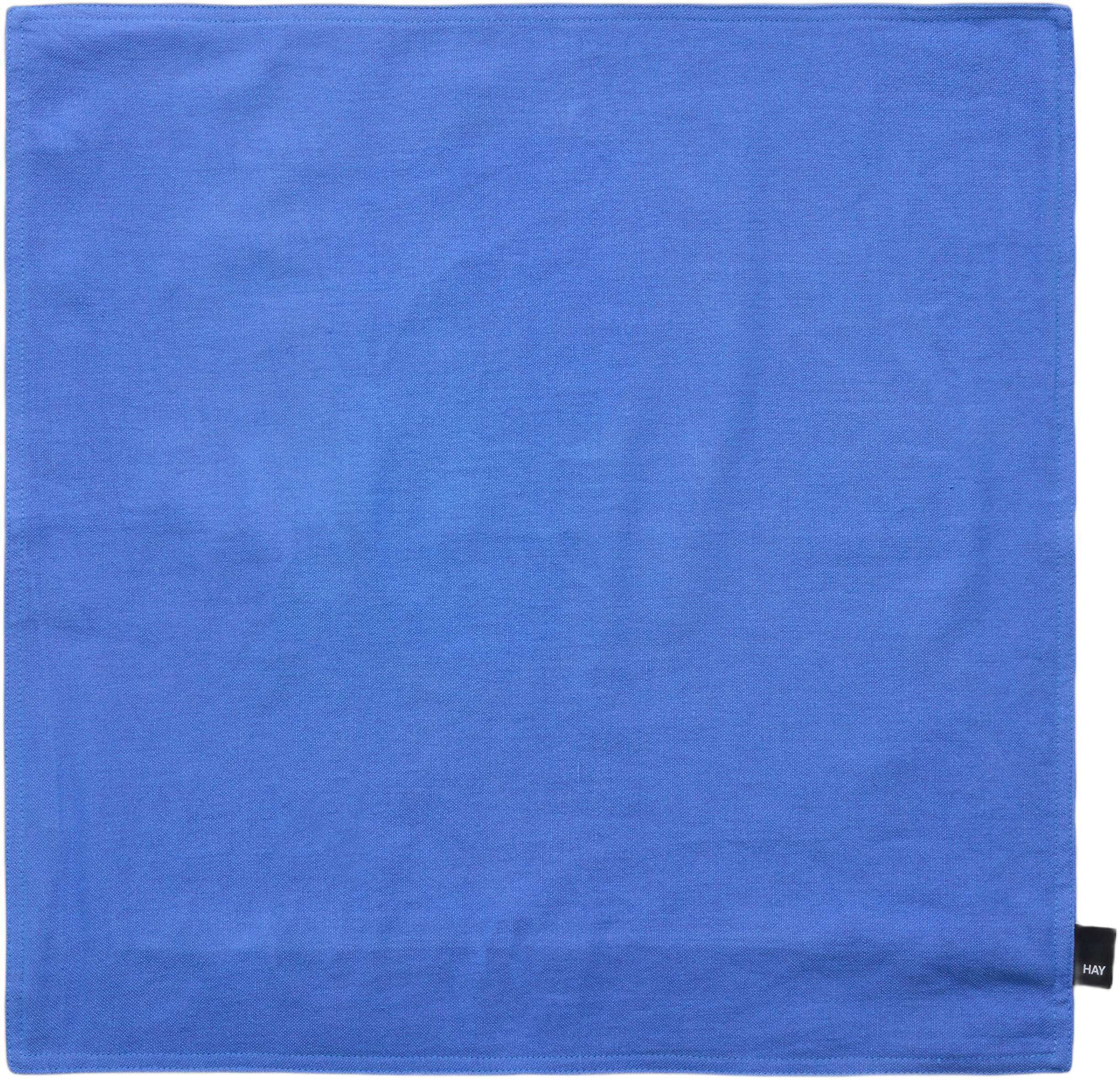 Linen Cushion Cover-50 x 50-Sky blue