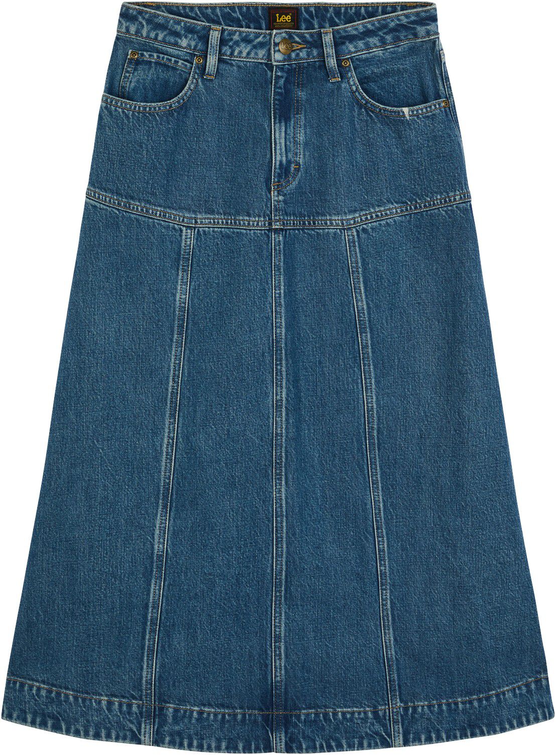 SEAMED_MIDI_SKIRT TORRENTIAL
