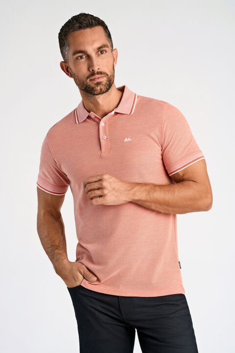 Organic cotton polo S/S