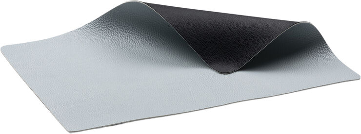 Bordstablett 46x33 4 st Svart/Ljusblå