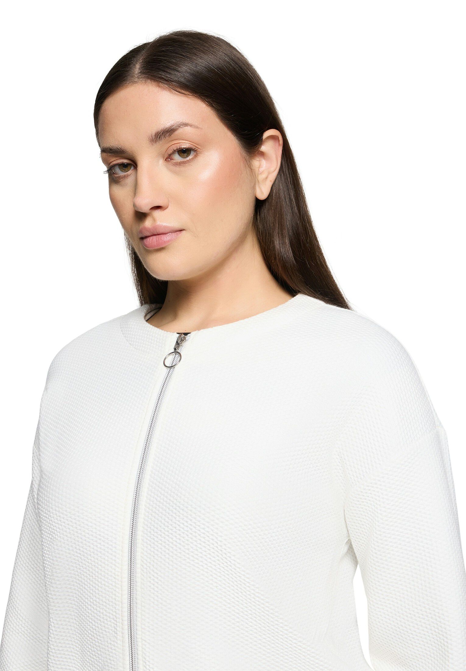 Sweat Jacke Kurz