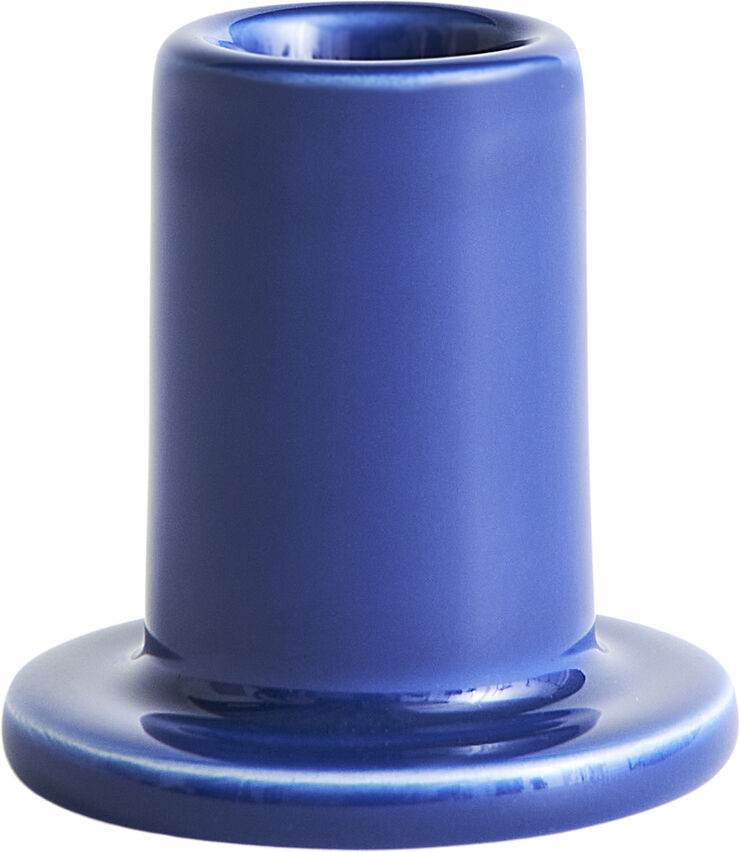 Tube Candleholder-Small-Blue