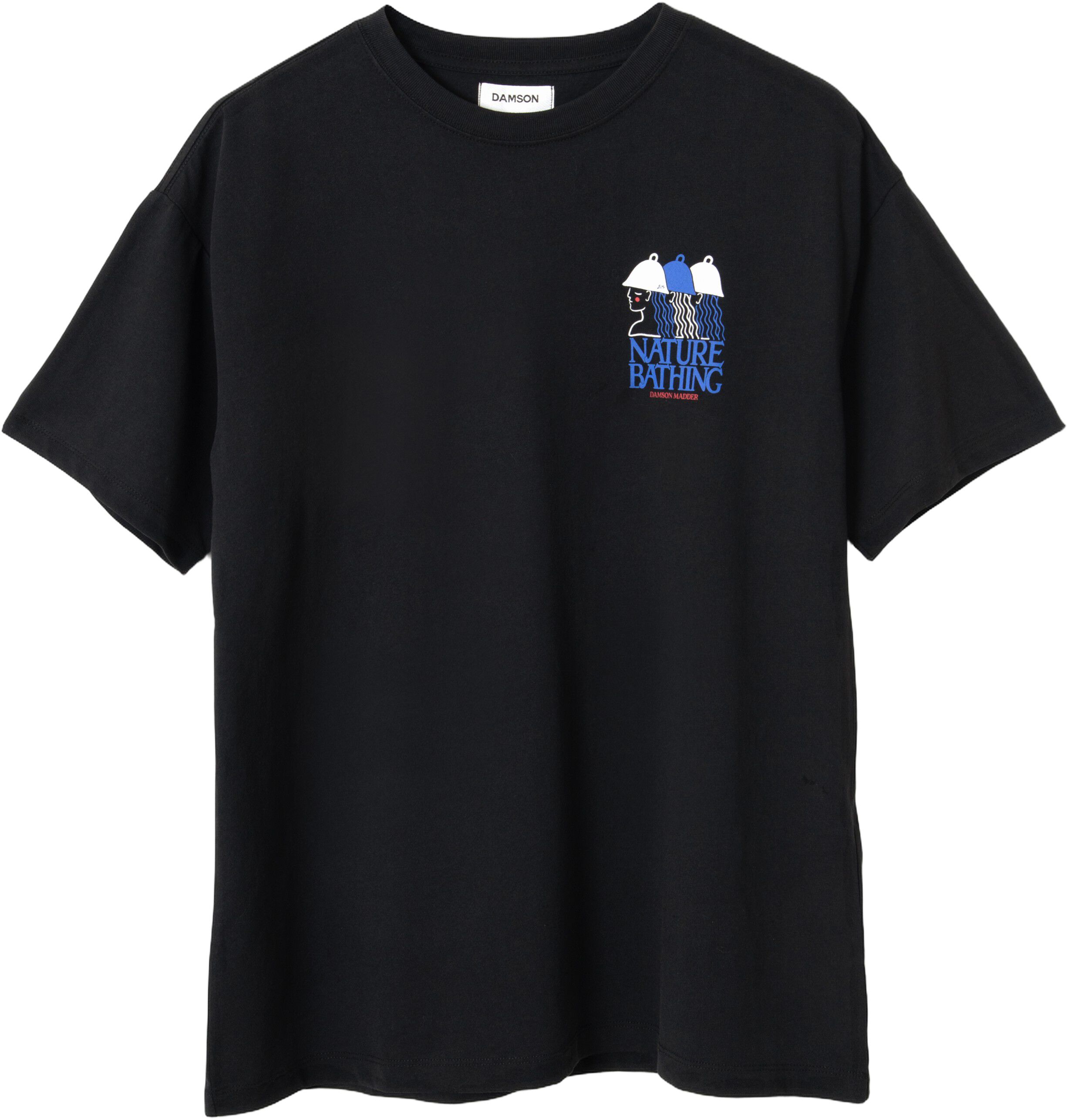 NATURE BATHING SS GRAPHIC TEE - BLACK