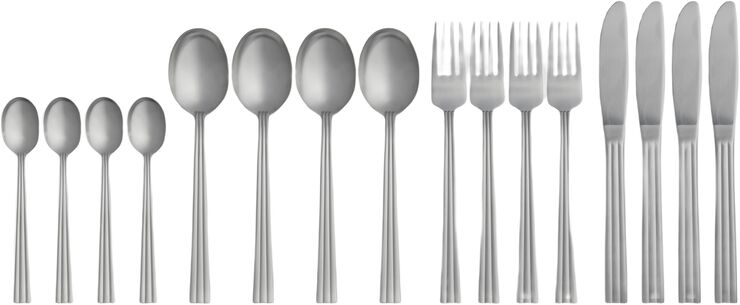 Bestickset Thebe Edition 2024 16 delar Matt stål Recycled