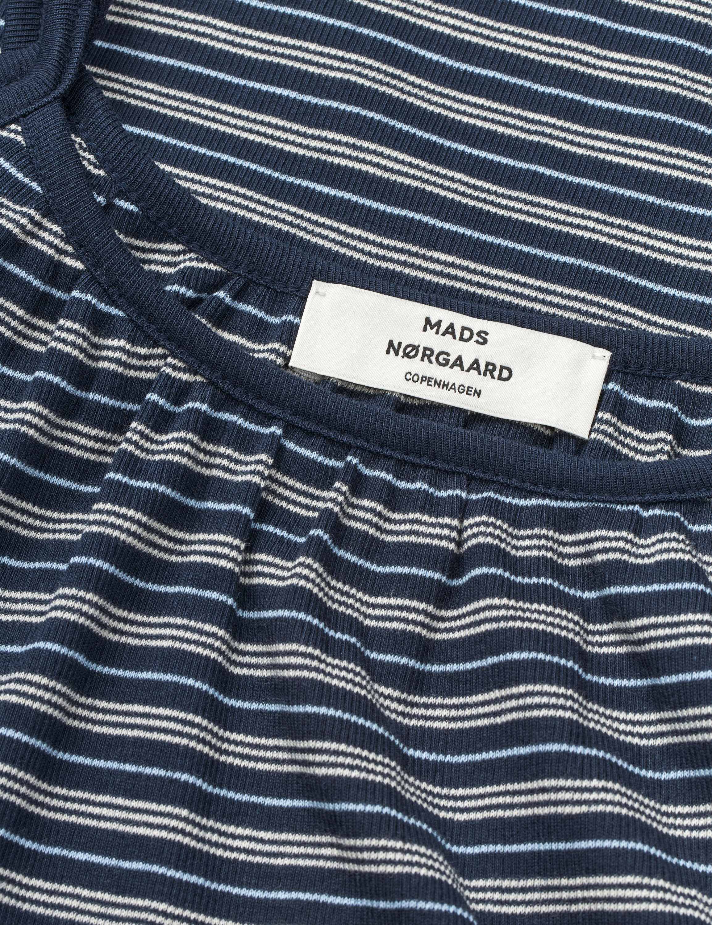 2x2 Cotton Stripe Stine Dress