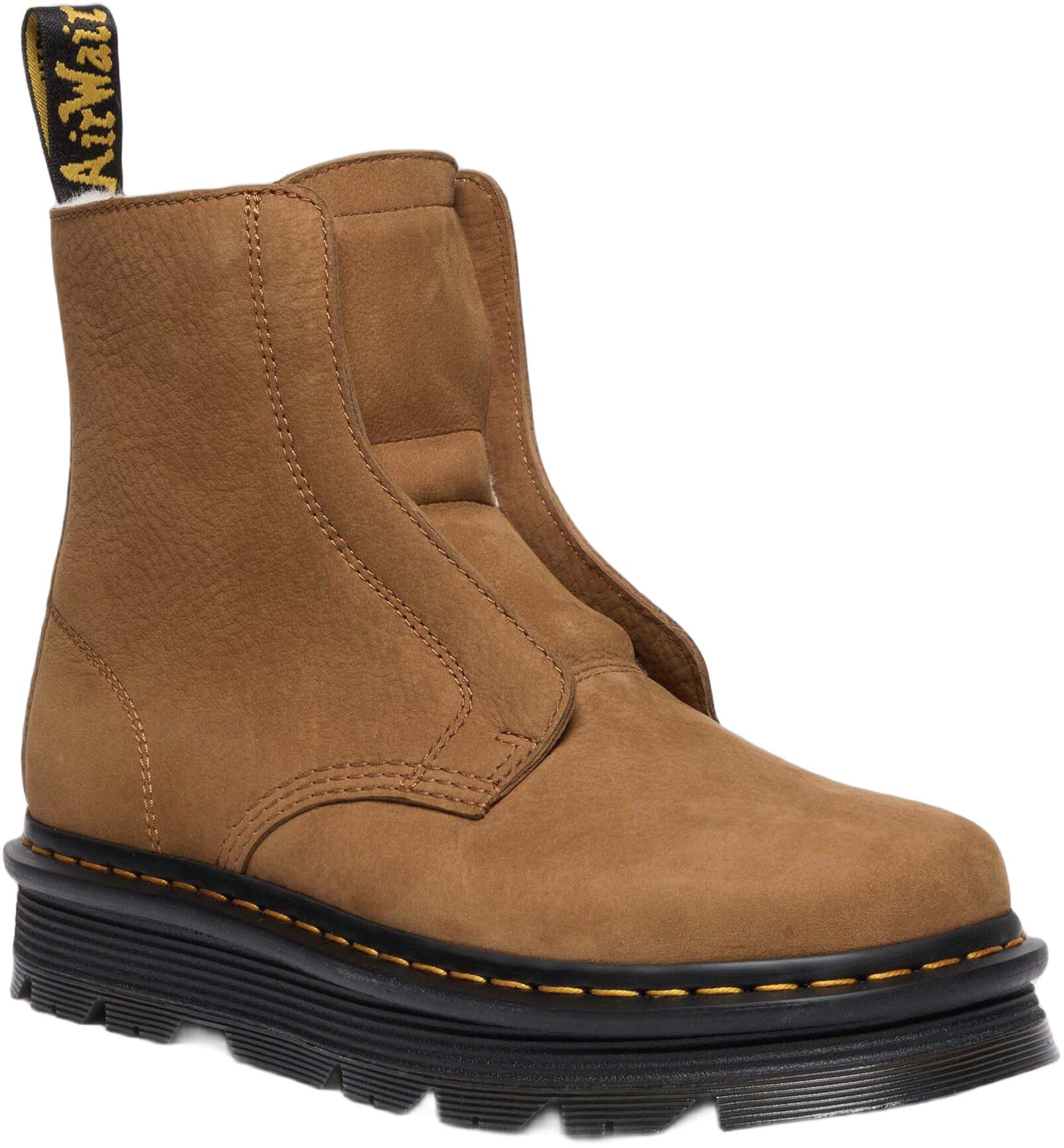 Zebzag Laceless Wl Desert Brown Milled Nubuck Wp