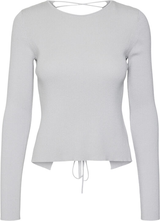 SNVERA LS KNIT SHORT TOP - EPD