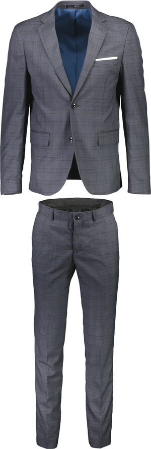 Checked suit