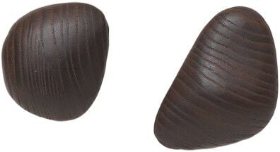 Cairn Hooks - Set of 2 - Dark Brown
