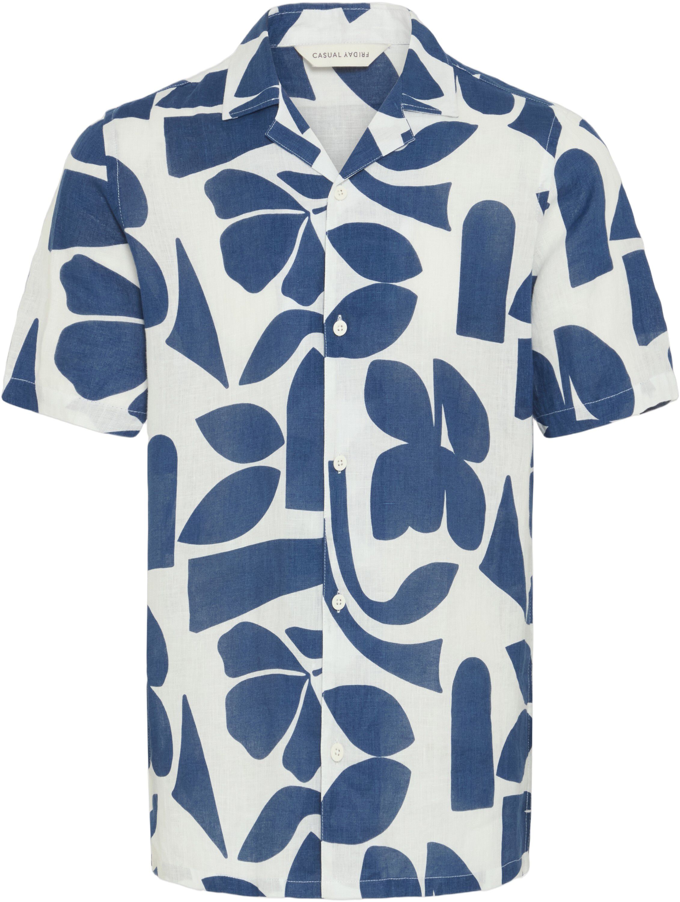 CFWESTON SS RC printet linen shirt