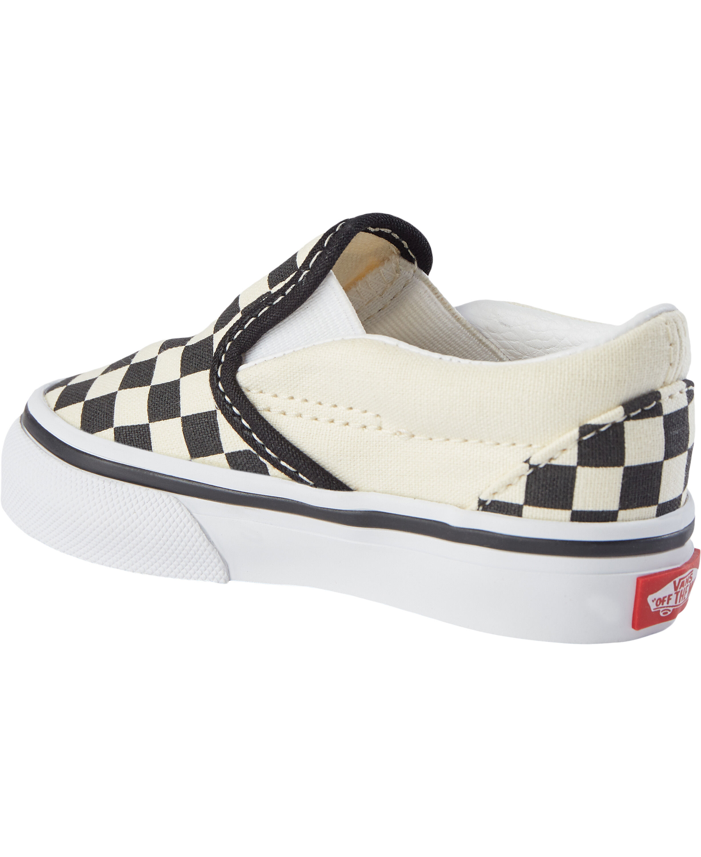 TD Classic Slip-On Blk&WhtChckerboa