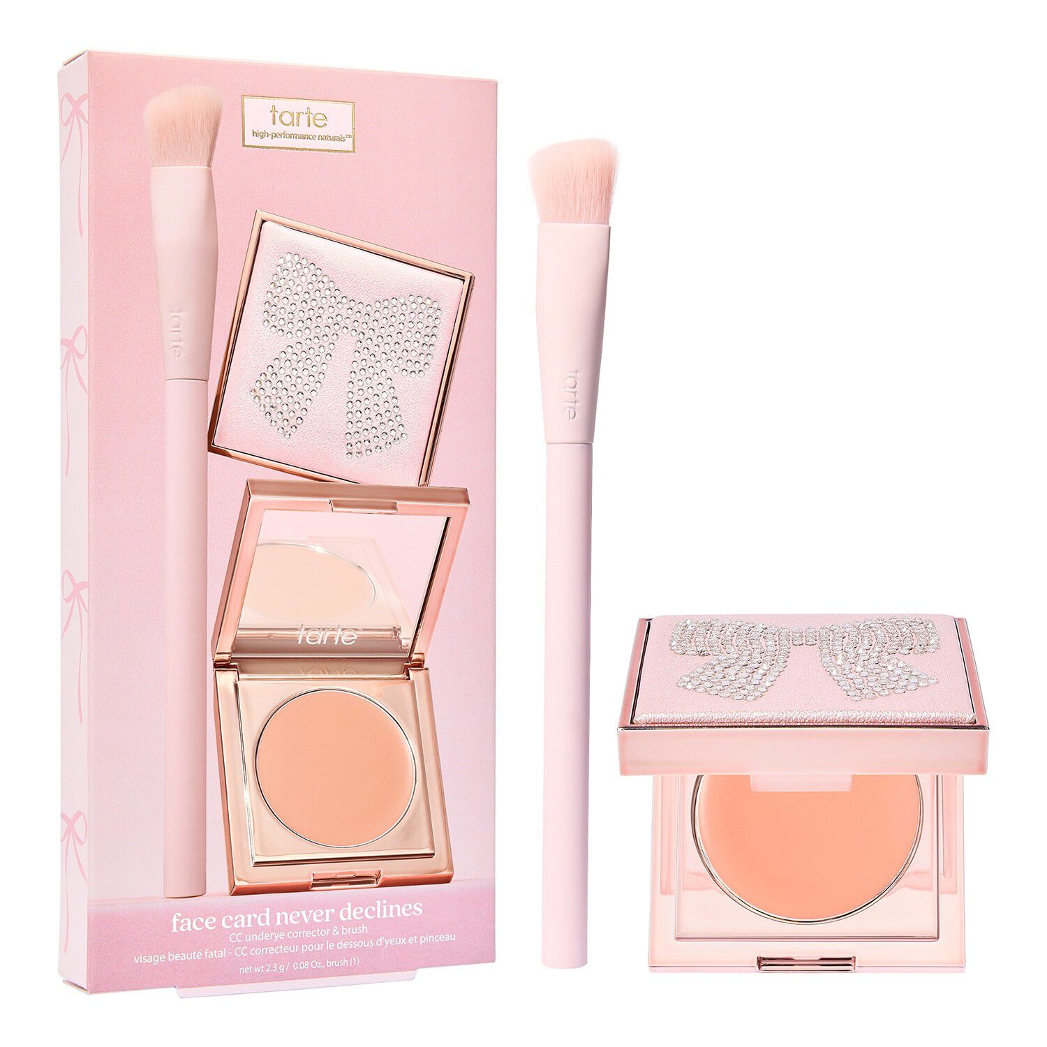 Face Card Never Declines CC Undereye & Brush - Concealerset