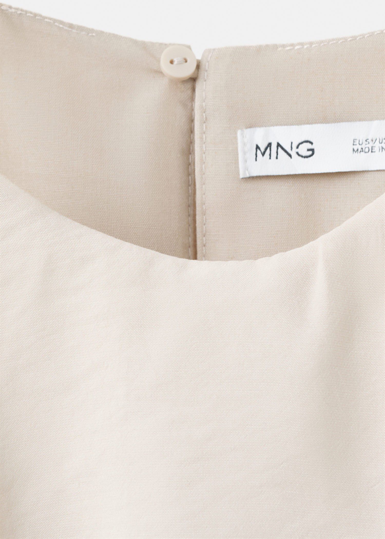 Modal dress with ruffles