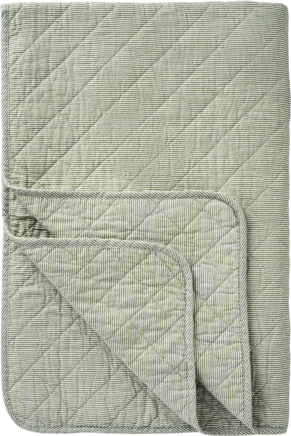 Quilt vit och m?rkgr&aring;