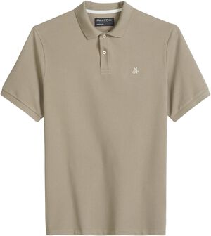 Polo shirt, short sleeve, button pl