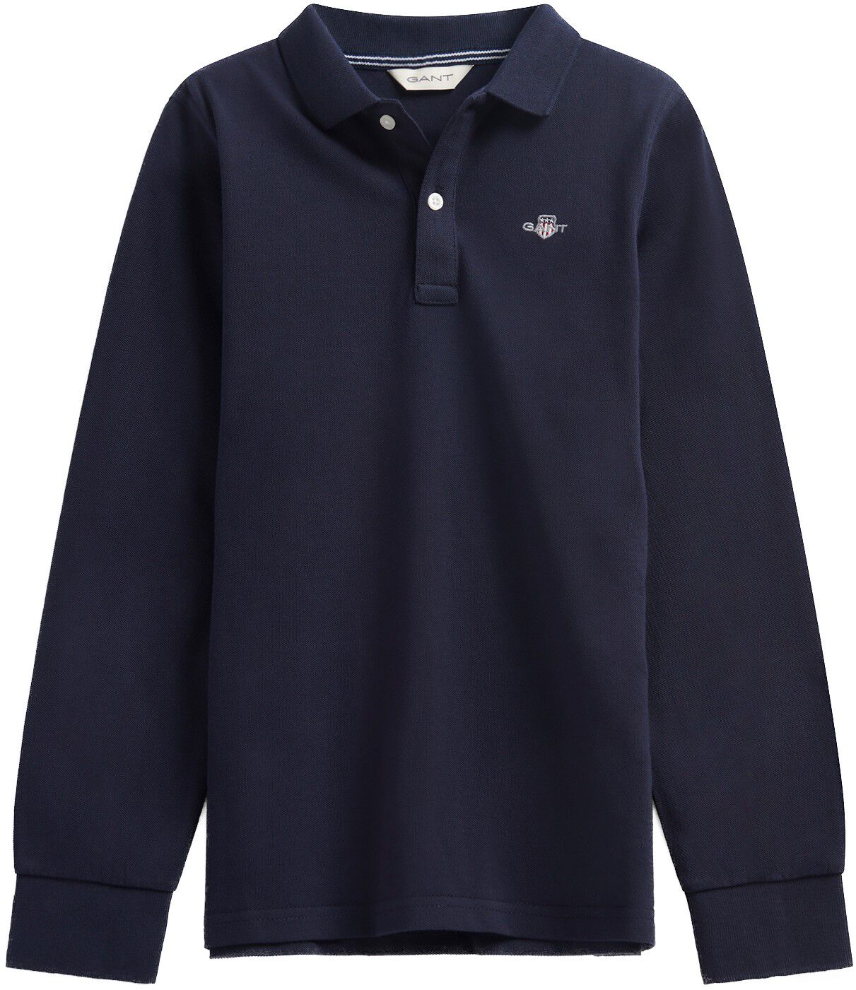 Shield LS Pique Polo Shirt
