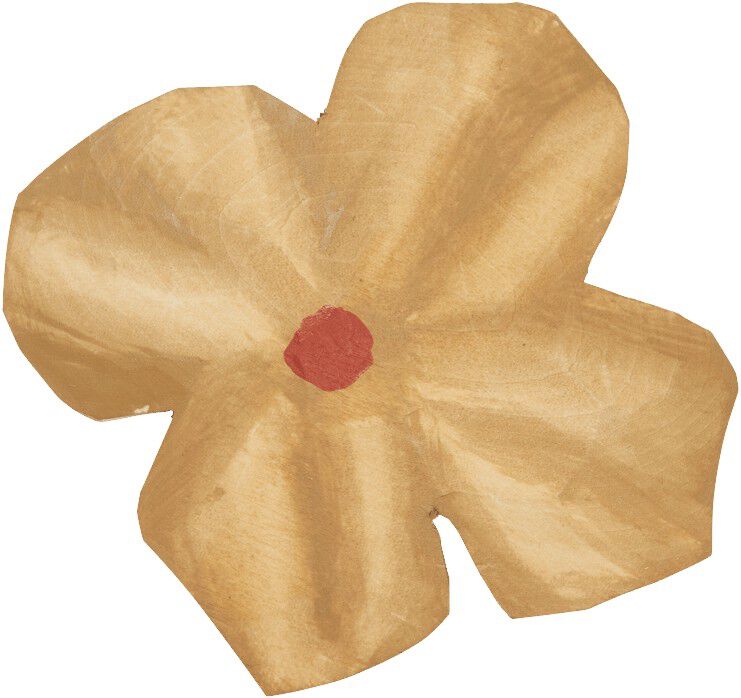 Poesie Hand-carved Hook - Tan