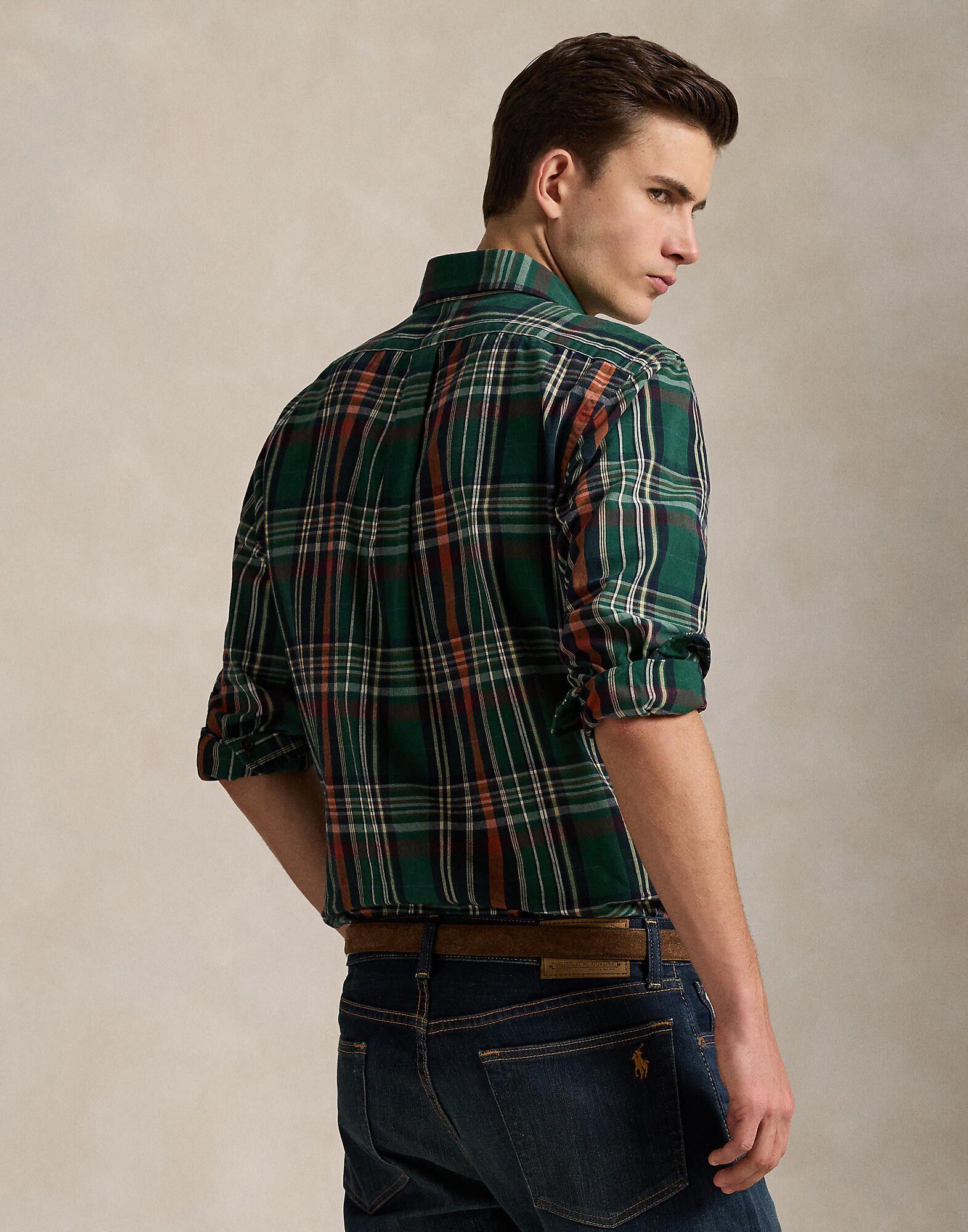 Custom Fit Brushed Oxford Shirt