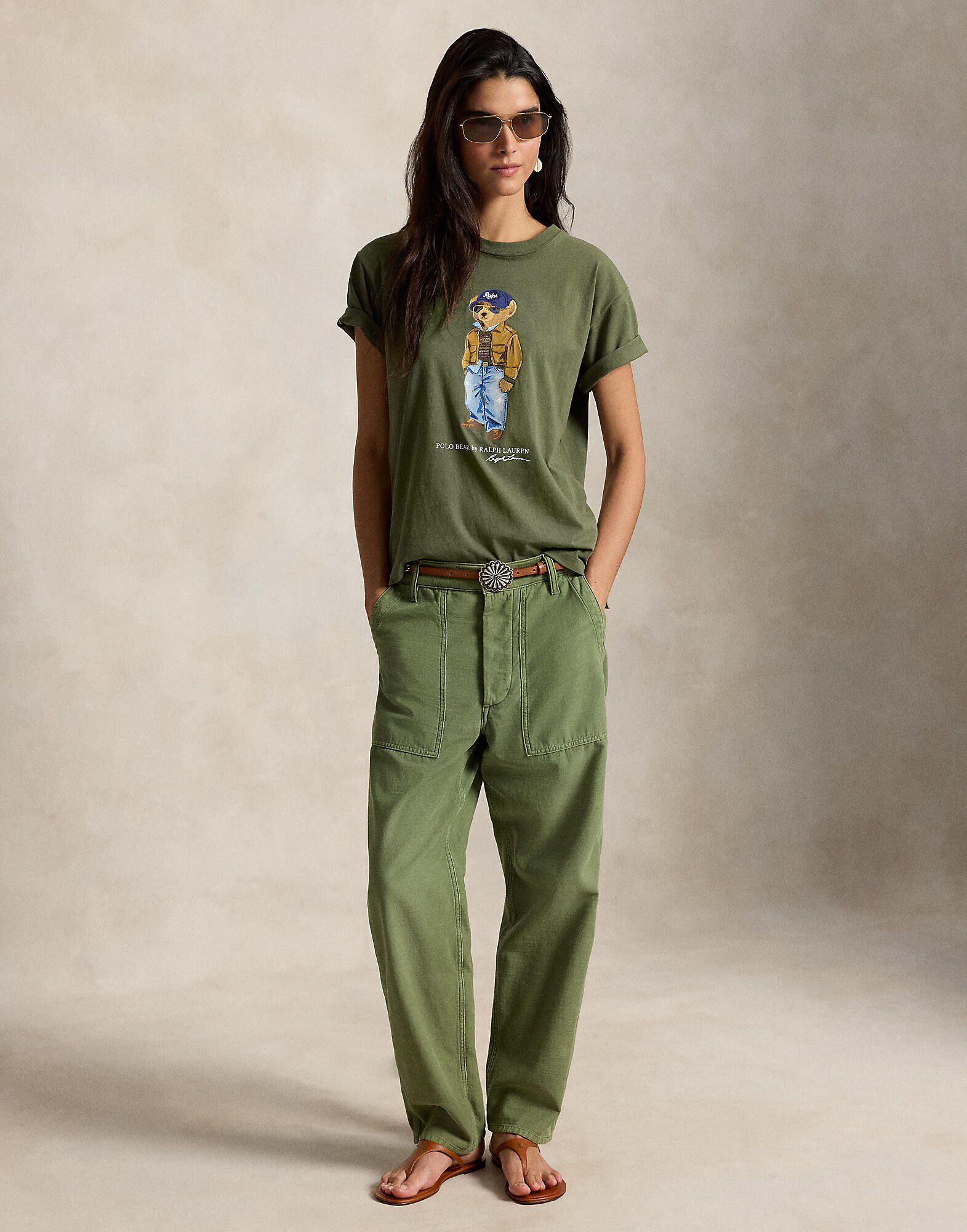 Polo Bear Cotton Jersey Tee