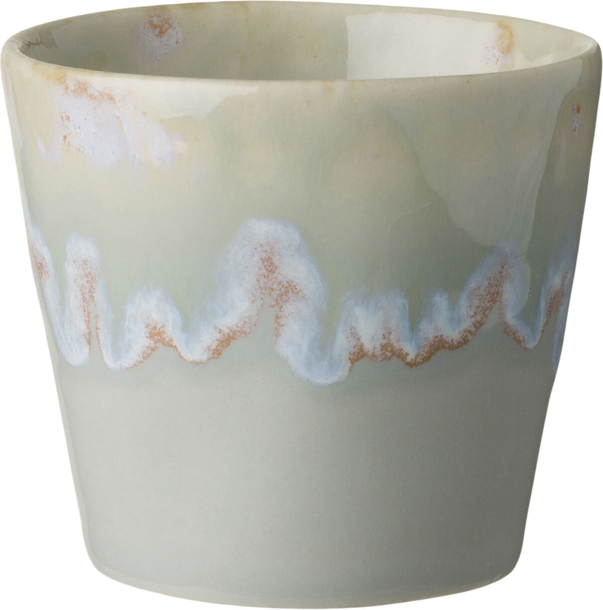 "Espressokopp Gres 10 cl 6,5 x 6 cm Gr&Atilde;&yen; Keramikk"