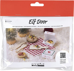 Mini DIY Kit Nissens Dør, Pizza