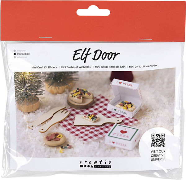 Mini DIY Kit Nissens Dør, Pizza