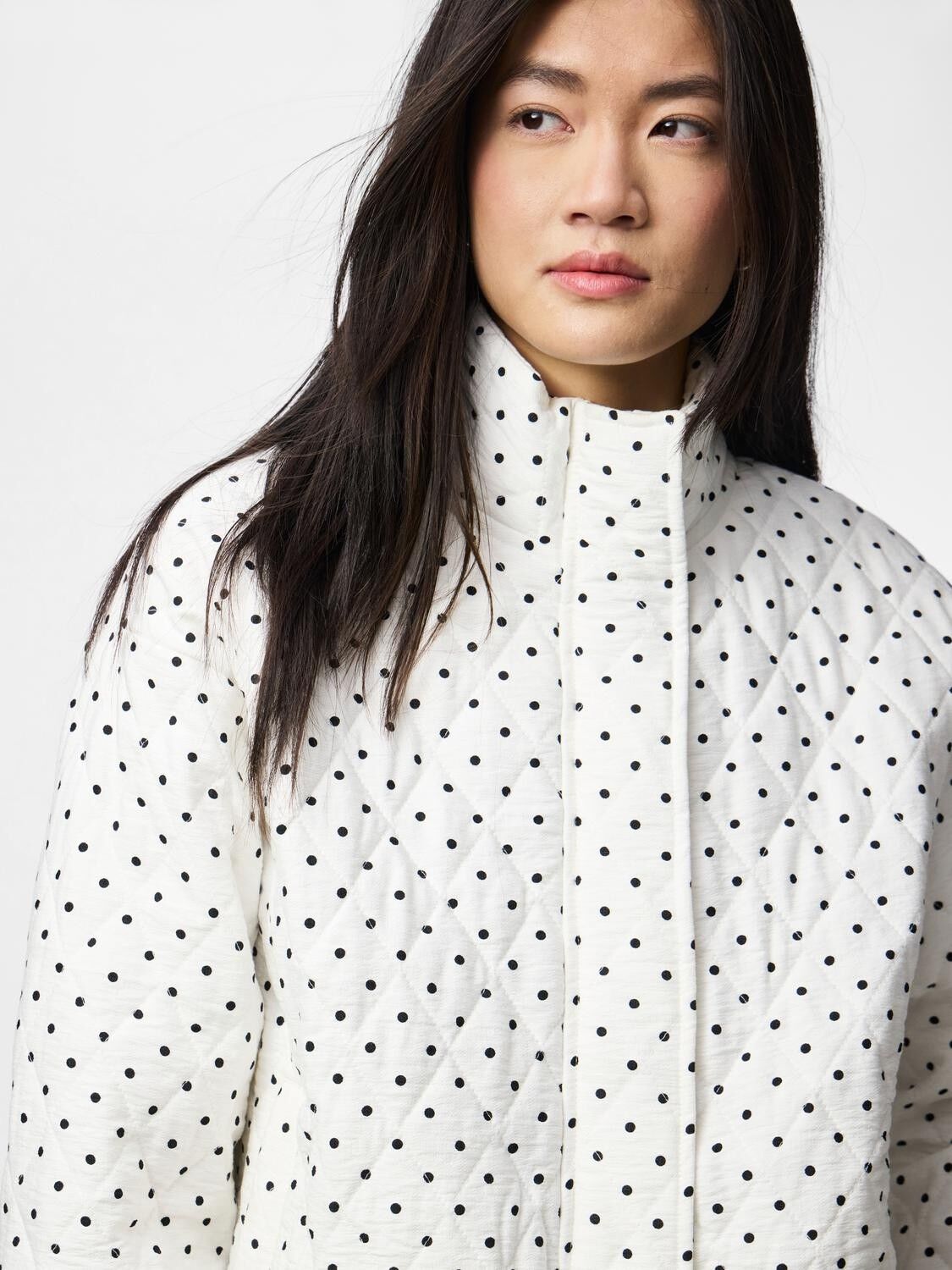 Pcfamilla Quilted Bomber Jacket