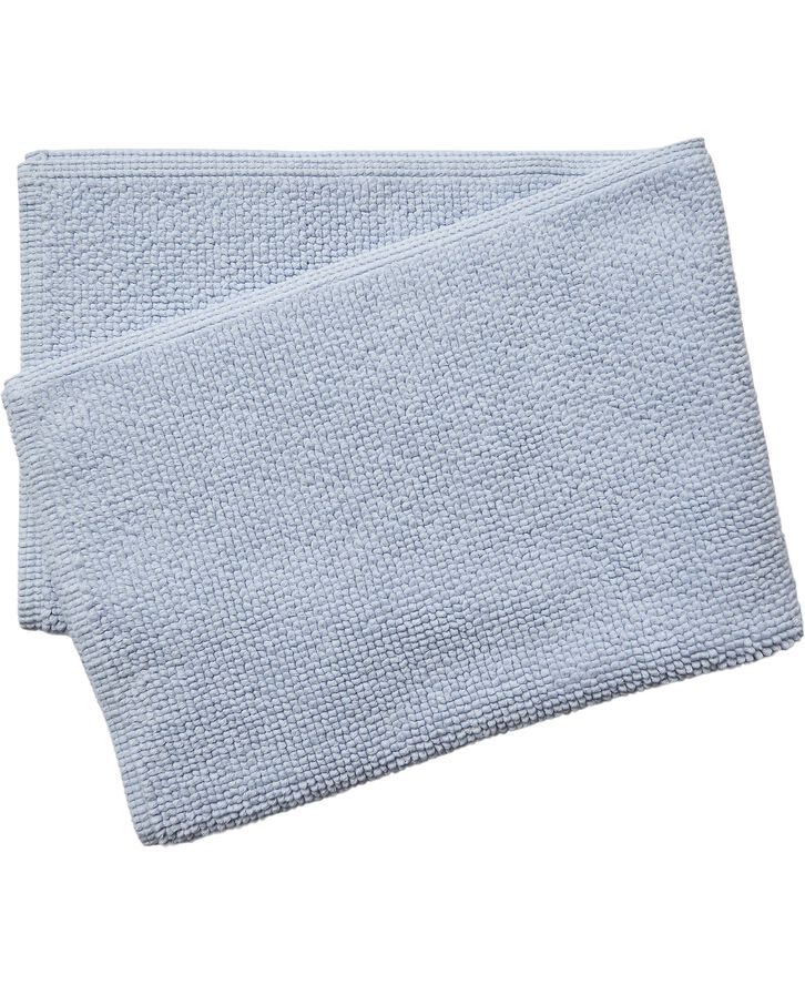 Bathmat stonewashed 60x90 heather GOTS