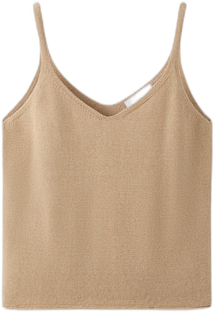 Knit strap top