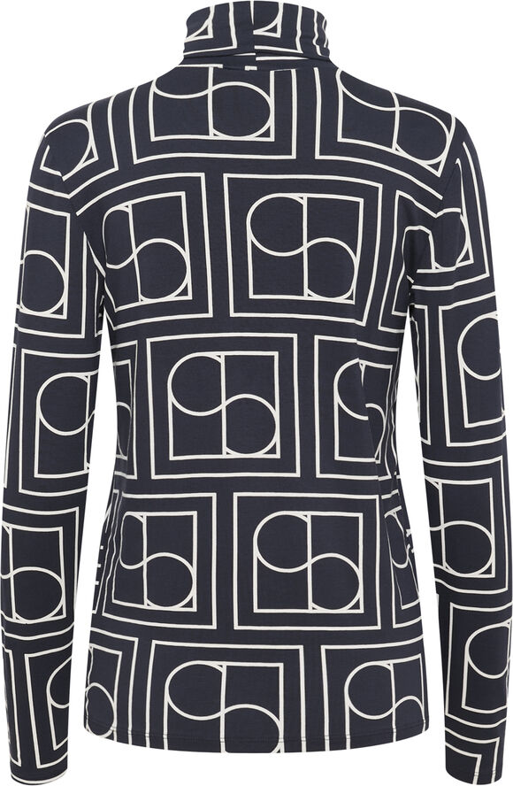 SLHanadi Printed Rollneck LS