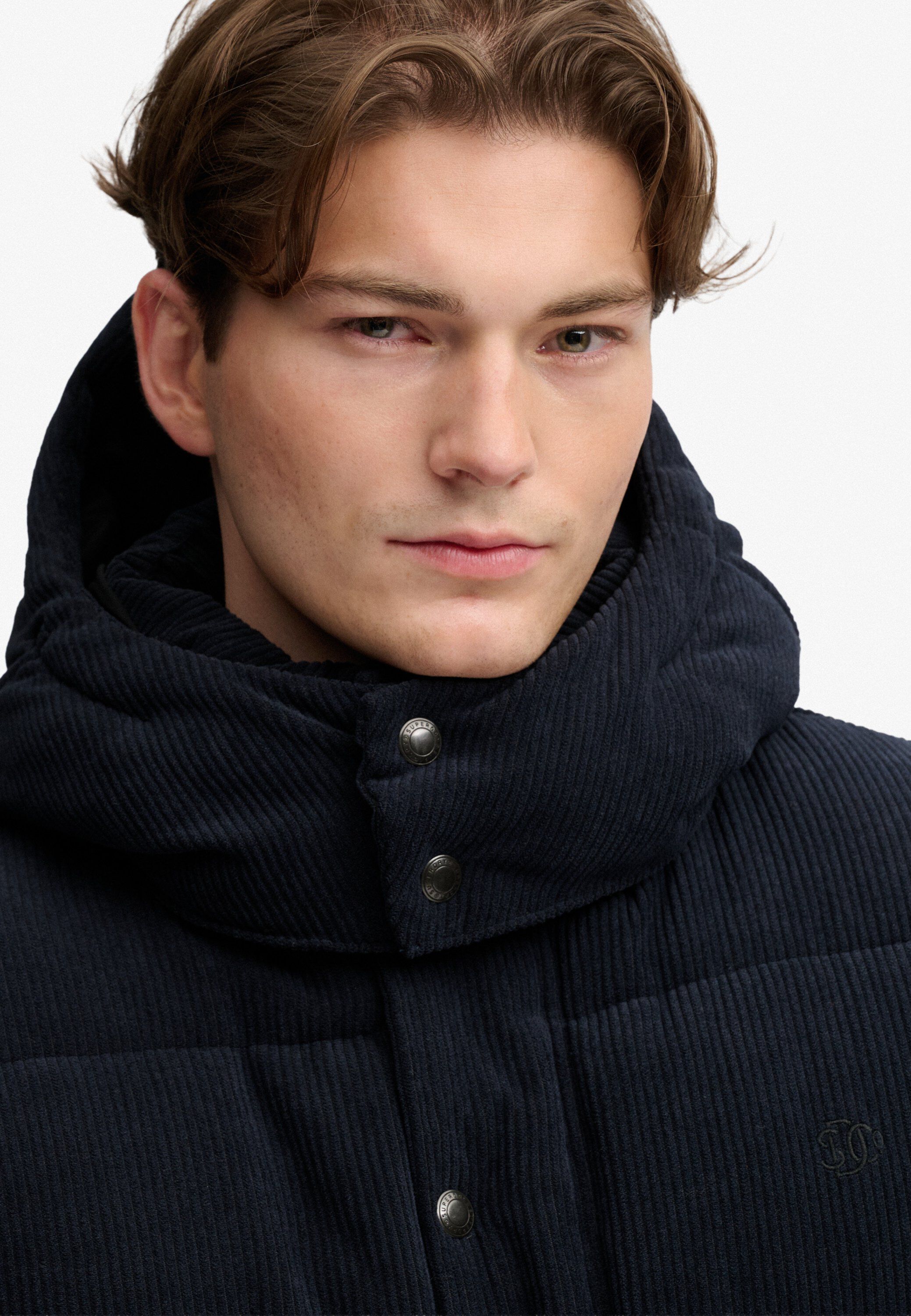 PREMIUM HOOD CORD PUFFER JKT