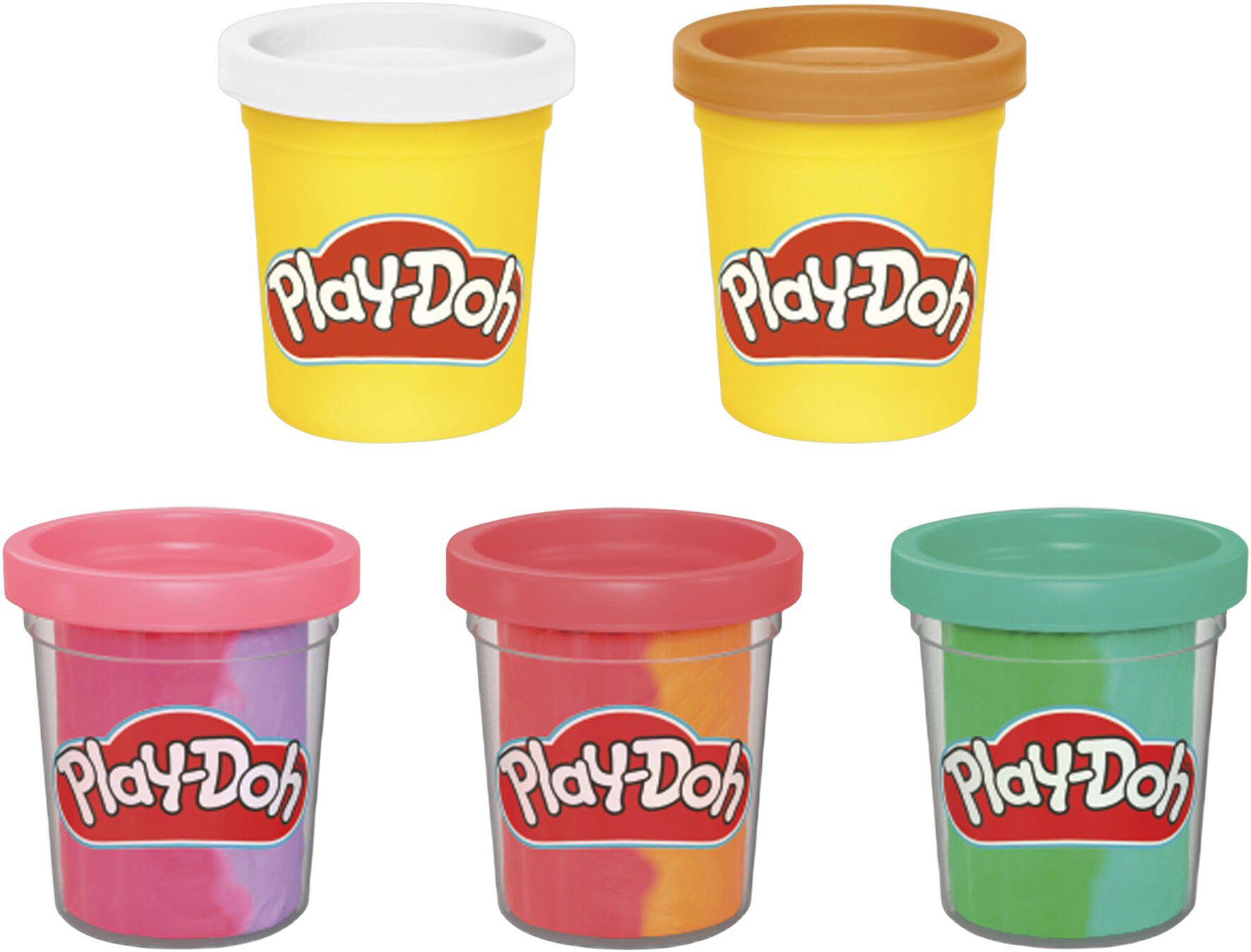 PlayDoh Rainbow Swirl Ice